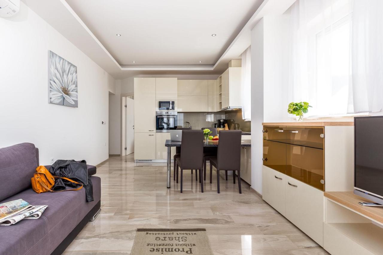 Luxury Apartments Kostrena With Pool 2 Bagian luar foto