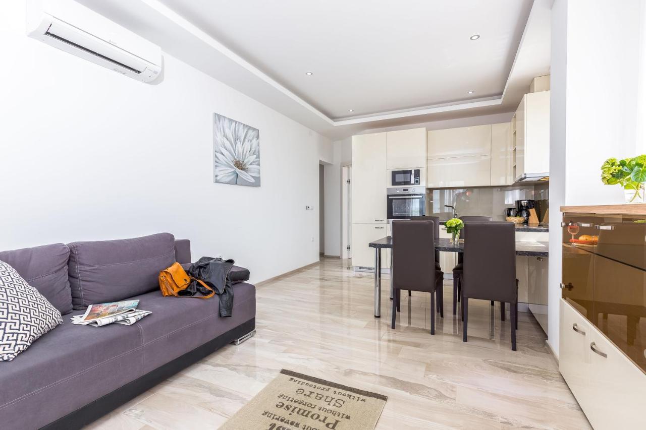 Luxury Apartments Kostrena With Pool 2 Bagian luar foto